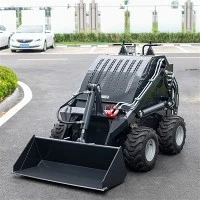 4WD स्किड स्टीयर लोडर